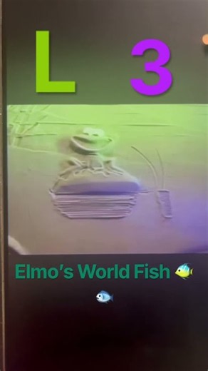 L 3 Elmo’s World Fish 🐠 🐟