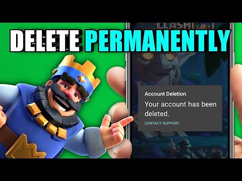 How to Delete Clash Royale Account (2025)