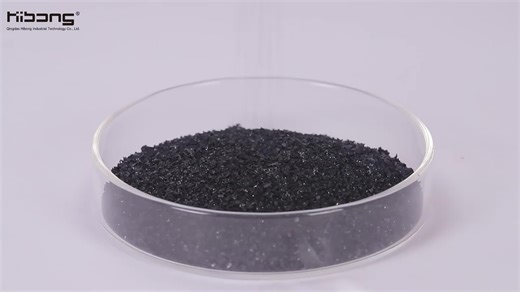 Hibong Water-Soluble Potassium Humate Shiny Flakes Organic Agricultural Fertilizer