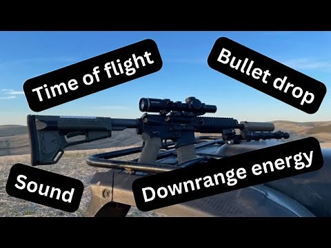 Silenced rifle- subsonic vs supersonic- 300 blackout
