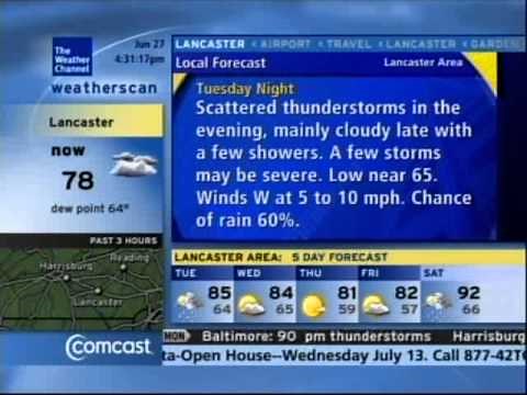 Weatherscan - June 27, 2011 - 4:27pm