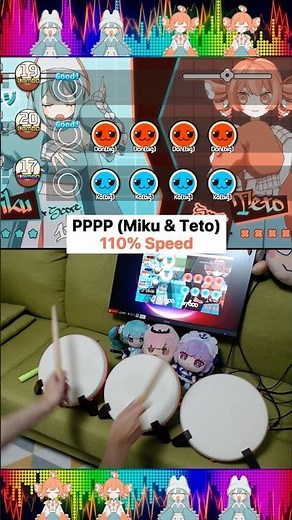 PPPP (Triple. Speed Up) - feat. Hatsune Miku & Kasane Teto [Osu] 🥁