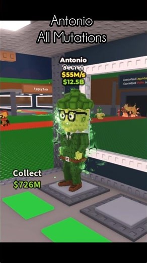 Antonio all mutations 😱