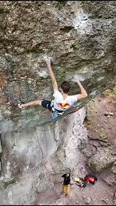 “Action Directe 9a ✅ A legendary route, which Wolfgang Güllich climbed in 1991 and pushed the imaginary limits of human possibilities.💪 One of the best lines I have ever climbed!” 🎥 @pepa.sindel | Climbers Crag