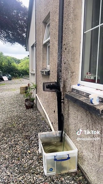 Man V DIY…FAIL😂💦 #fail #OhNo #guttercleaning #fyp #pov #comedytok #DIY #diyfail #blockage #failvideo #haha #comedytiktok #😂😂😂 #omg #viral #viralvideos #ohnonononoo #funnytiktok #clogged #cloggeddrain