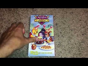 My 1991 Winnie The Pooh Mini Classics VHS Collection