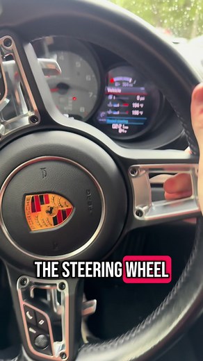 Porsche Heated Steering Wheel Button Explained