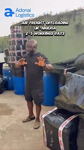 Air freight offloading in Lagos ✅ Our airfreight takes 2-5 workings days from UK to Nigeria. Get your goods to us latest Wednesday to catch the weekly air freight on Thursday. For more information… Send us a DM or call 👇 Whatsapp: 07984 528009 Direct call: 020 8855 6100 • • • • • #airshipping #airfreight #airdeparture #airfreightlogistics #airfreightservices #uktonigeria #uktonigeriashipping #uktonigeriadelivery #nigeriatouk #nigeriatoukshipping #adonailogistics | adonai.logistics