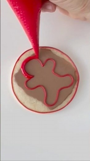 Gingerbread Man Cookie Decorating 🍪✨ | Satisfying Christmas Cookie