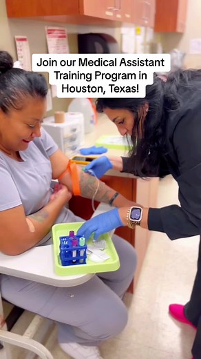 🩺 Join our Medical Assistant Training Program in Houston, Texas! 📞 Call 210-706-3808 to enroll today! #medicalassistant #healthcare #medical #medicalstudent #healthcareworker #houston #houstontx #houstontexas