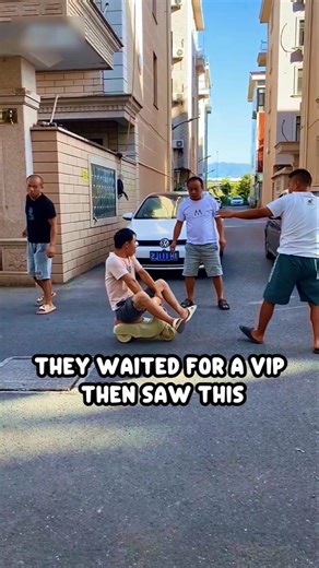 Everyone Thought a VIP Was Coming… But It Was a TOY BIKE