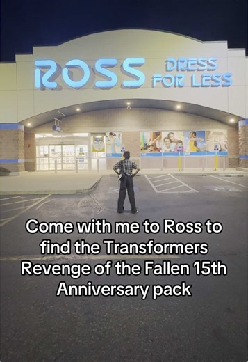 Finding Transformers Revenge of the Fallen at Ross