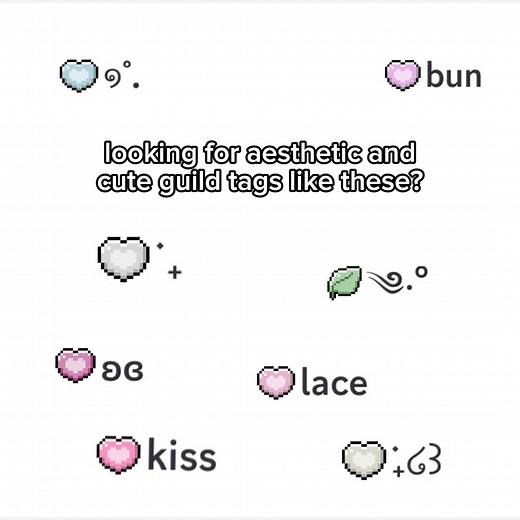 Cute Guild Tags for Your Discord Server