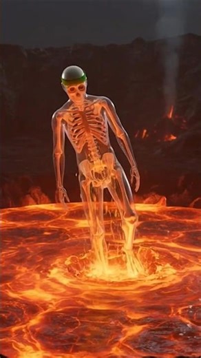 What Happens If You Fall Into Molten Lava for 30 Seconds