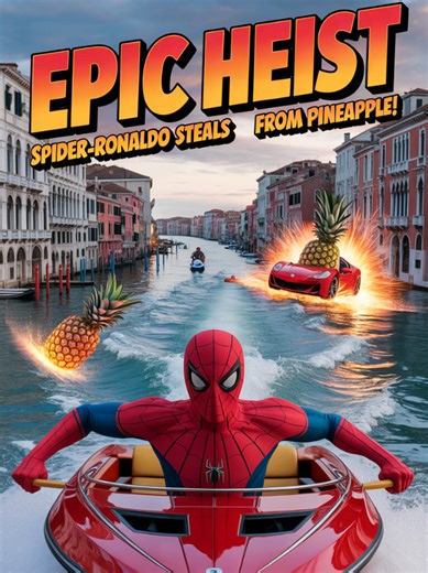 Ronaldo's Epic Pineapple Adventure: A Unique Heist