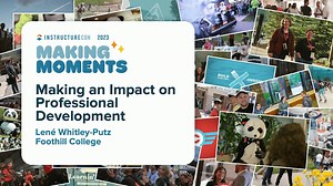 Making an Impact on Professional Development