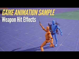 UE5 Game Animation Sample #10 - Replicated Weapon Hit Effects.