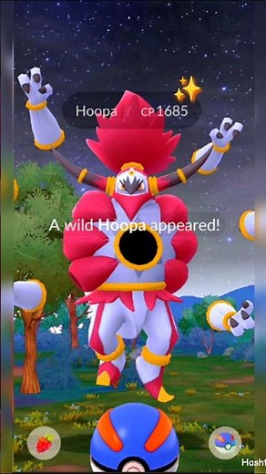 Omg 🎉 Got Hoopa Unbound from Deluxe Pass ✨ #pokemongo #hoopa #shiny #mewtwo