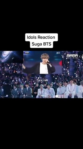 Idols React to Suga's Savage Rap in BTS
