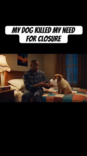 My dog killed my need for closure. #TalkingDog#ComedyShorts#DarkHumor#Relatable#Shorts