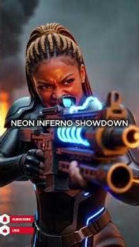 🔥 Neon Inferno Showdown Trailer: Epic Cyberpunk Female Hero Non-Stop Action!