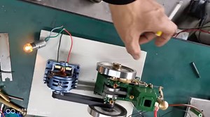 12V Mini High Magnetic DC Generator Model for HOWIN/ENJOMOR/RETROL/SEMTO Engine Models DIY Modification (Blue) #enginediy | Enginediy.com | Facebook