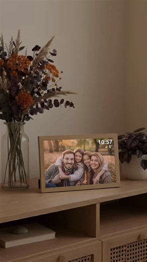 A little spook never killed nobody 👻 New Halloween Greetings just dropped in your Frameo app! 🎃 #frameo #digitalpictureframe #halloween #halloweendecor #spookyseason | Frameo