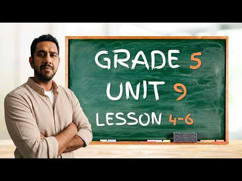Grade 5 | الصف الخامس | Multiplying Fractions and Mixed Numbers | MATH | Unit 9 | Lesson 4-6