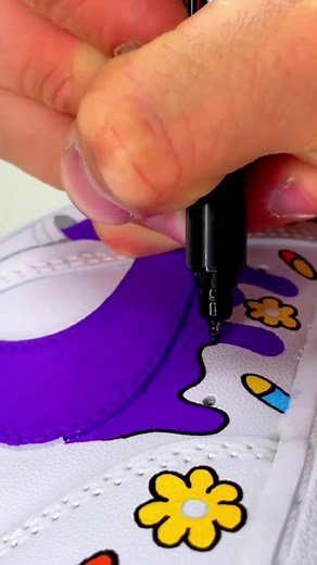 Customizing Nike Shoes with Floral Designs