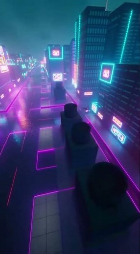 Minecraft: Synthwave Chase∙ [Synthwave ∙ Retrowave ∙ Cyberwave ∙ Cyberpunk ∙ Chillsynth]