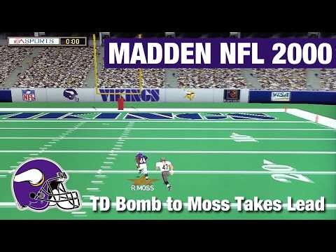 Madden NFL 2000: TD Bomb to Randy Moss