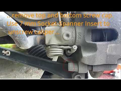 Citroen C5 rear brakes repair