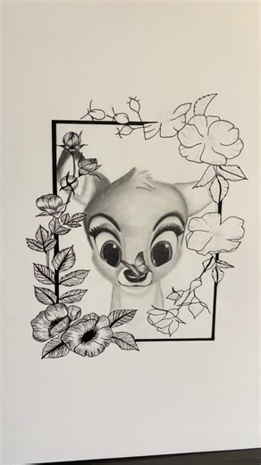 Re-imagining Bambi: A Drawing Journey