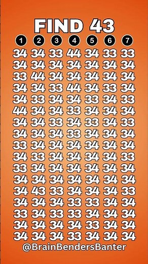 Think Fast: Can You Solve This Cognitive Brain Teaser? #shorts
