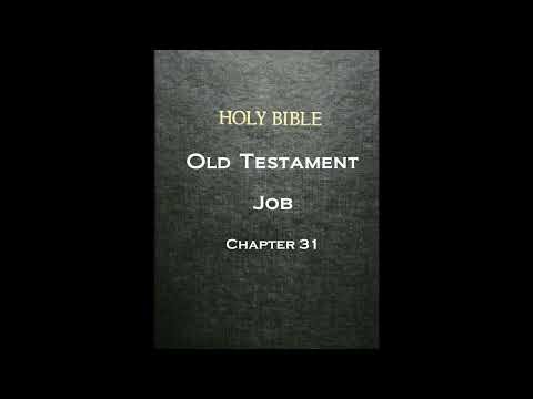 The Bible - The Old Testament : Job - Chapter 31