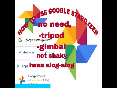 HOW TO STABILIZE A VIDEO USING GOOGLE STABILIZER ( iwas shaky videos)