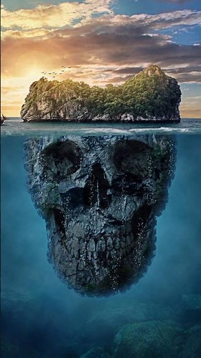 Top 5 Most Dangerous Islands 😱 #shorts