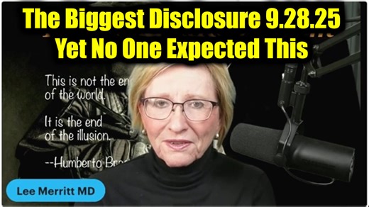 Dr Lee Merritt: The Biggest Disclosure 9.28.25 - Yet No One Expected This