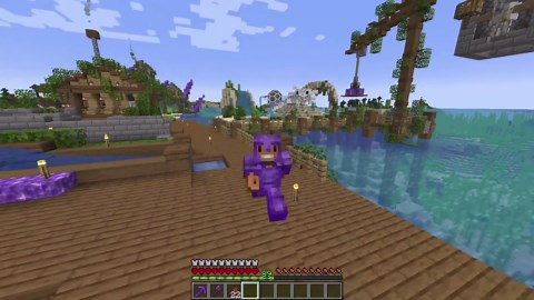 I Created the BIGGEST Snowman in Minecraft Hardcore