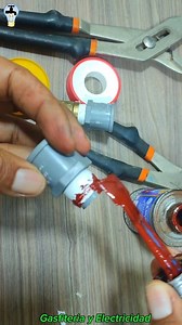 Cómo aplicar Cinta Teflón y no fallar en el intento #cintareflon #formadordeempaquetadura | Gasfiteria y Electricidad