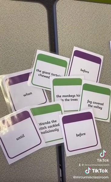 Engaging Sentence Types Game for Students