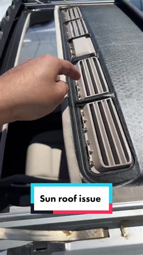 Mercedes Sunroof Issue Fixed by Technician