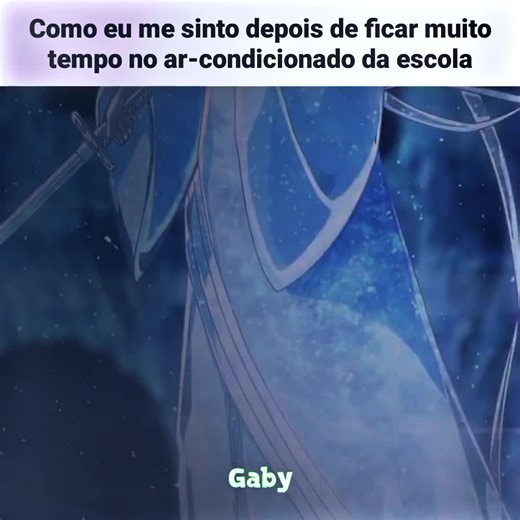 eu fico morrendo de frio ❄️😔