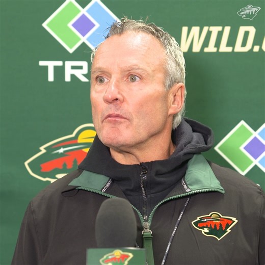 "We need to get a little more production from up and down the lineup" 🗣 Dean Evason on moving Big Rig to Ekkie's line. #mnwild | Minnesota Wild