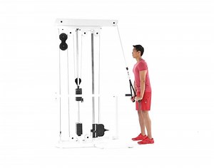 Rope Pressdown - Muscle & Fitness