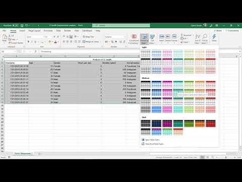 Gr 11 Phase 2 Step 3 - Formatting the spreadsheet