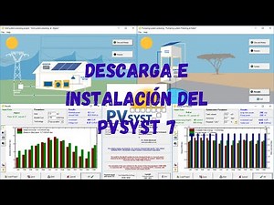 Instalación y aplicaciones del software PVsyst 7