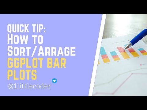 Quick R Tip - How to sort/arrange ggplot Bar Plots (ascending / descending)?