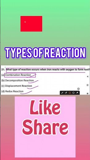 Rusting of Iron – Reaction Type | Class 10 Science | CBSE 2025 | Dharmendra Sir