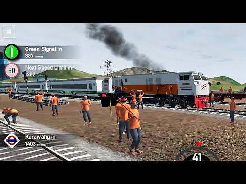 Indonesian Train Simulator - Story Mode - Track Maintenance